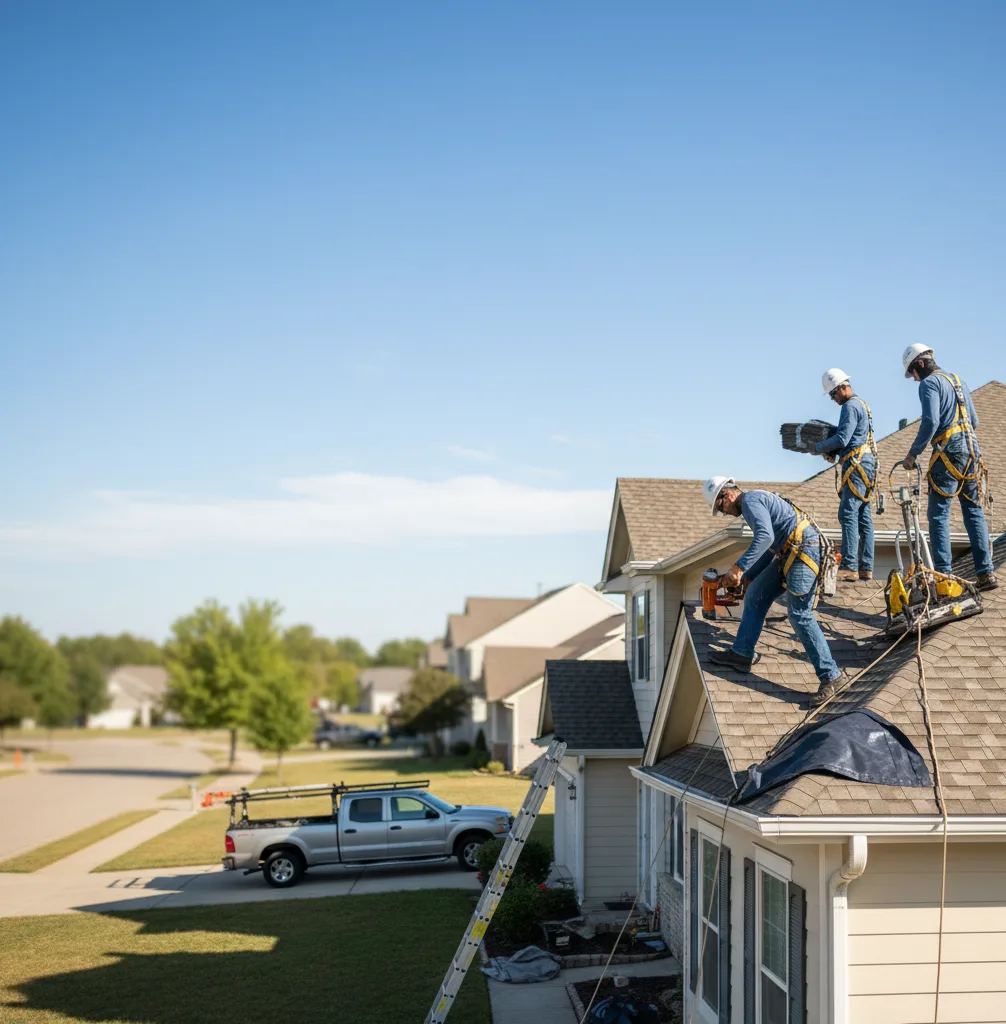 Roof Repair in Staunton